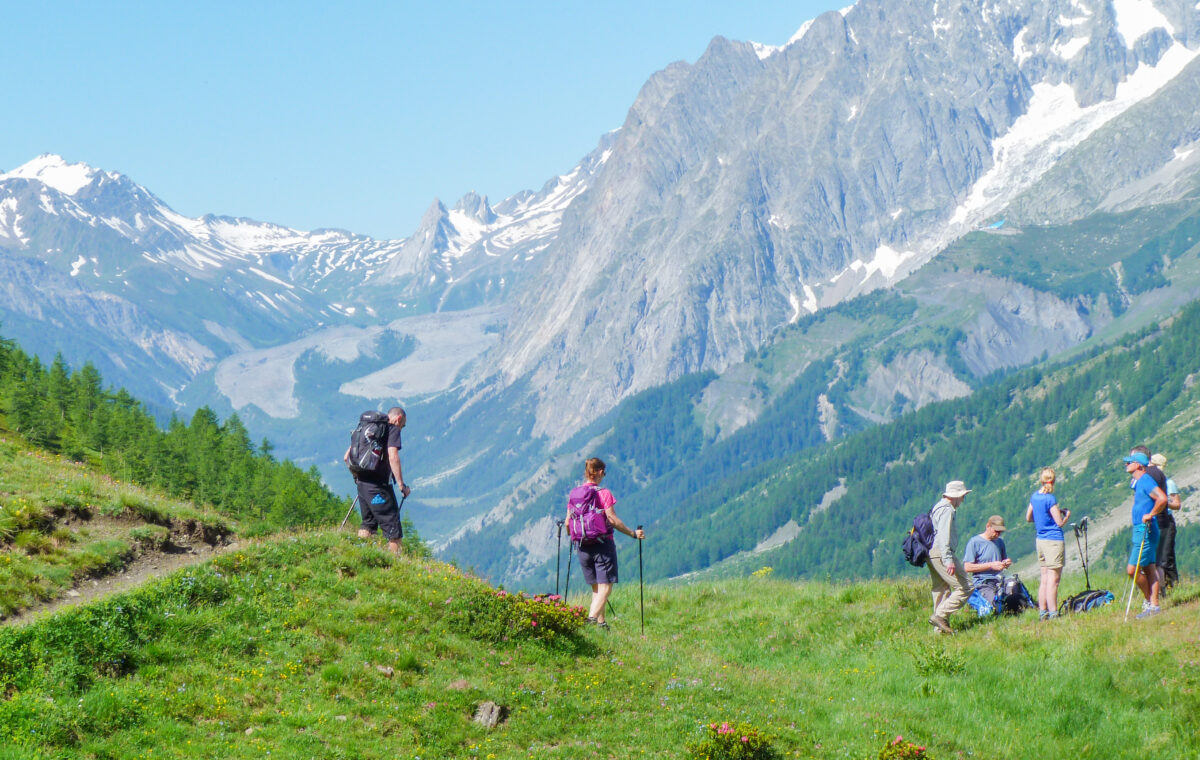 Tour du Mont Blanc Camping Trek