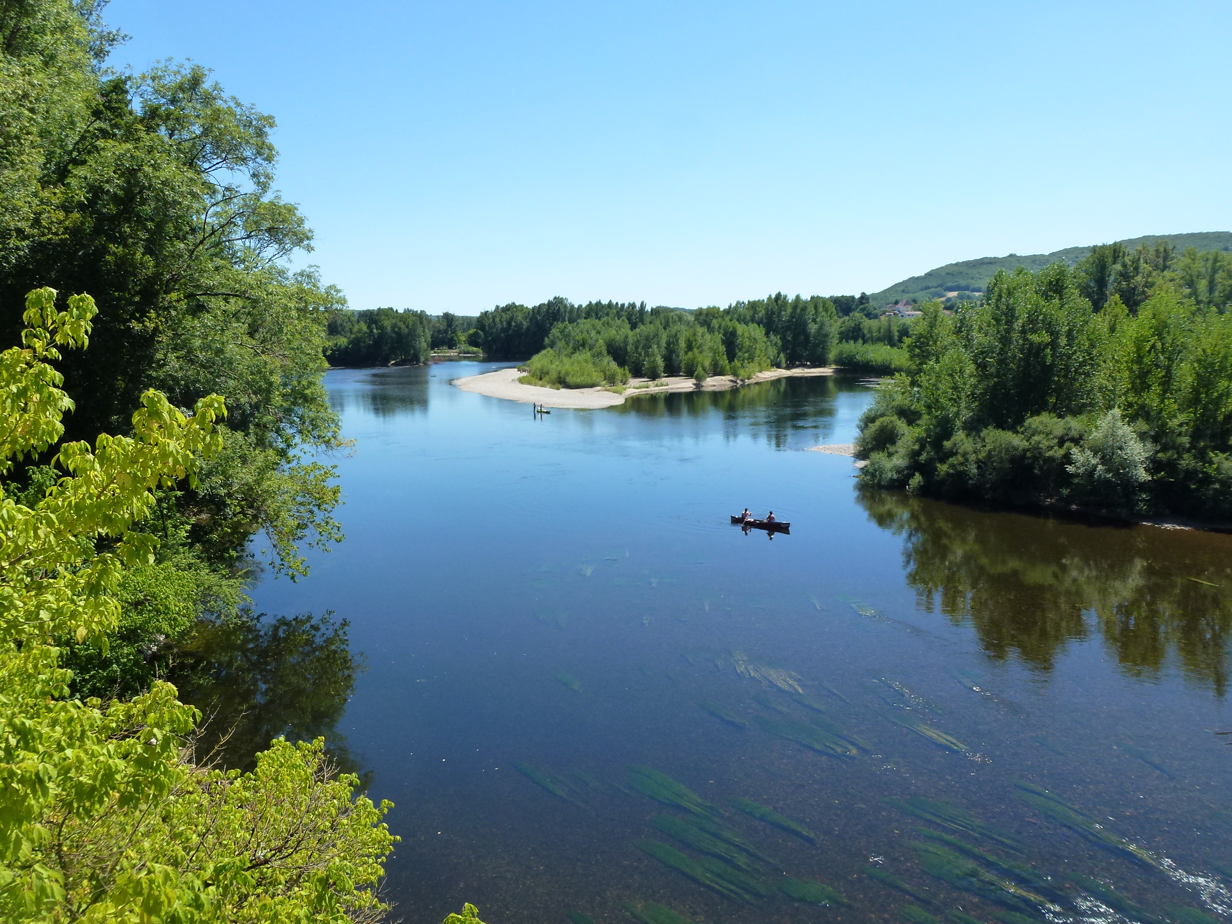 Canoeing on the Dordogne
