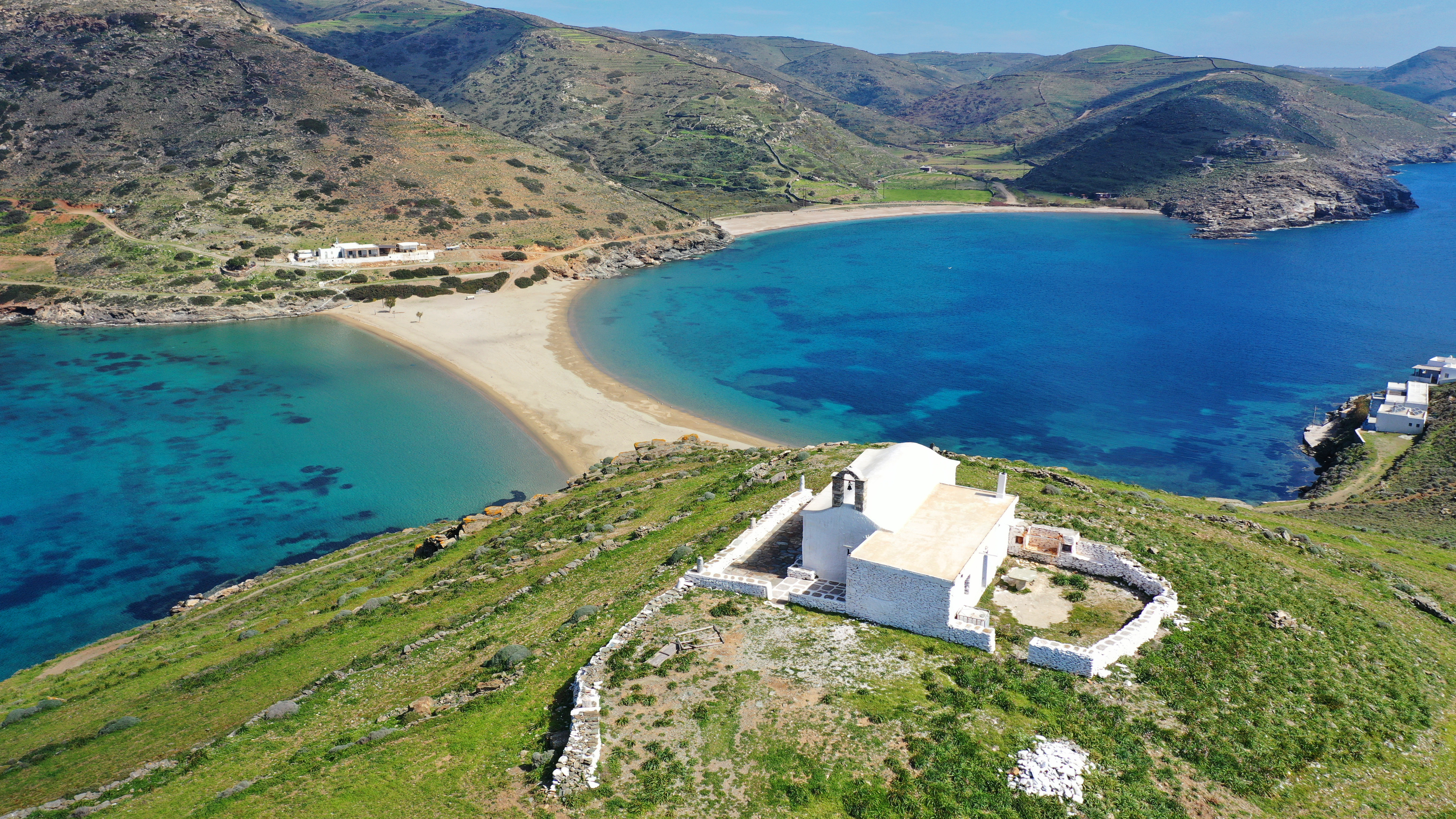 Walking on Kythnos Island - Premium