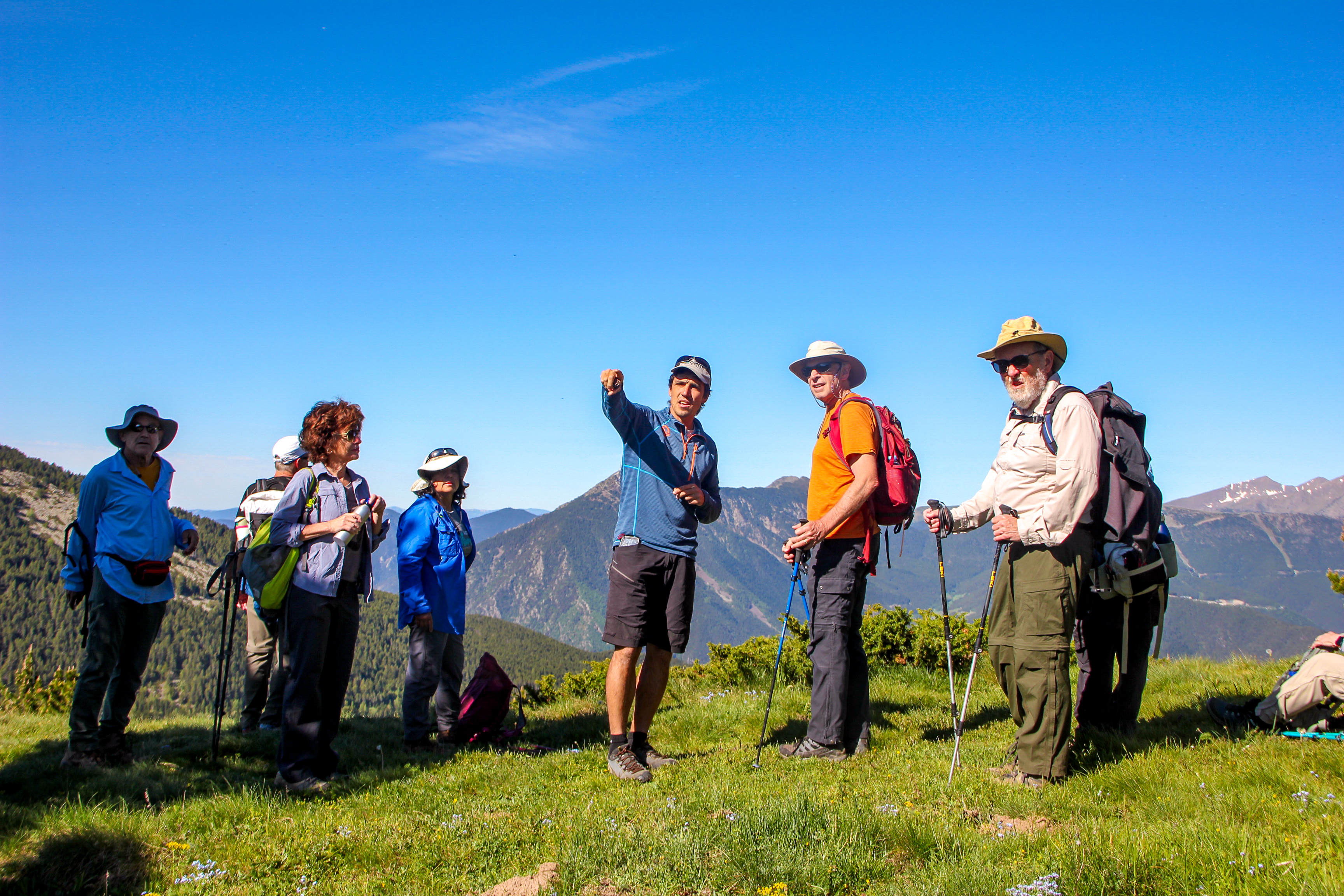 Walking in Andorra